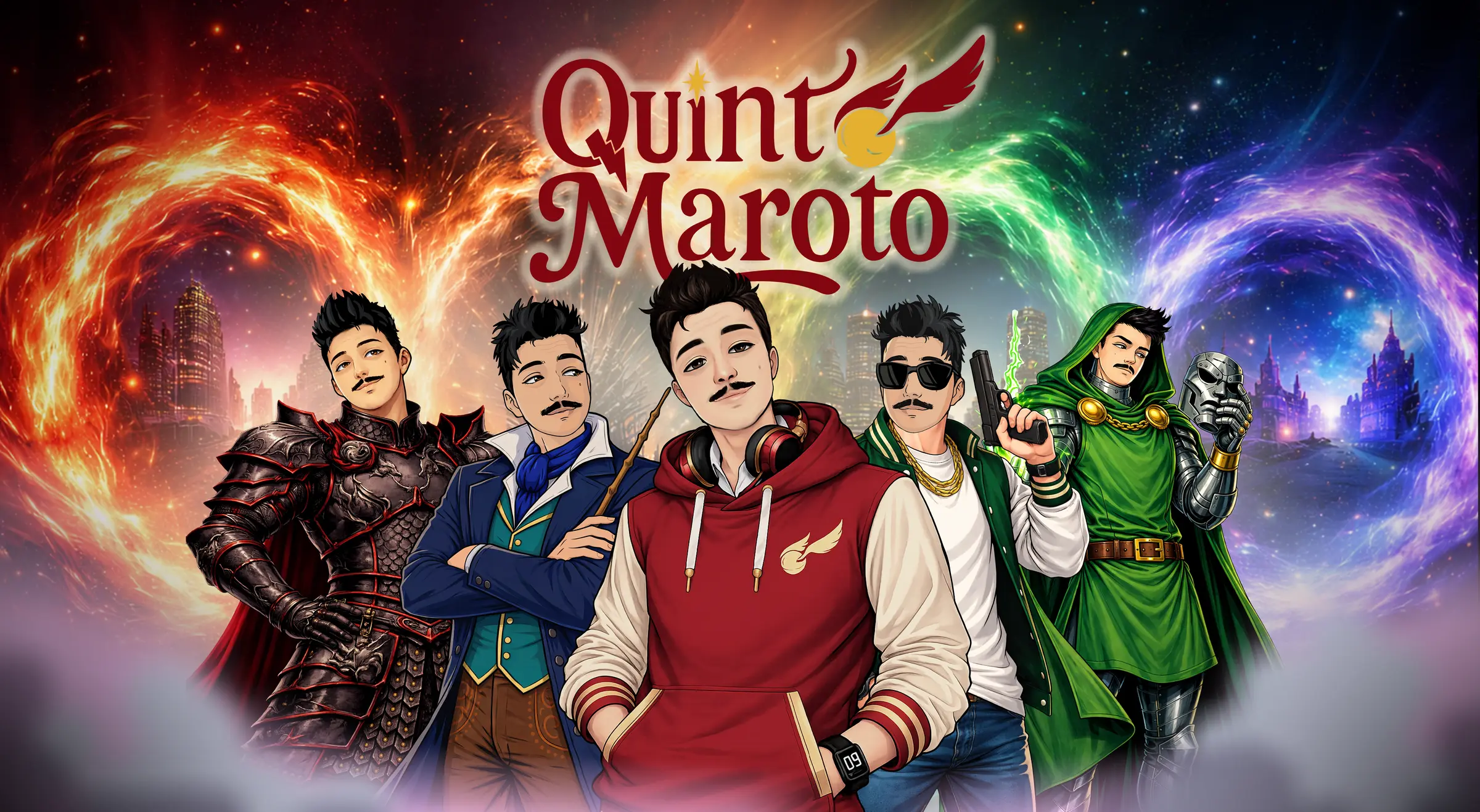 Os cinco Marotos